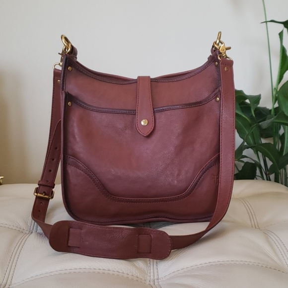 Frye Handbags - FRYE Madison Crossbody, Cognac